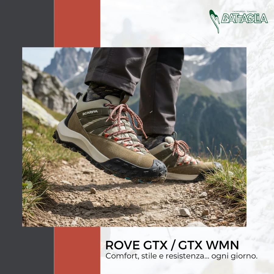 Scarpe Rove GTX e Rove GTX WMN